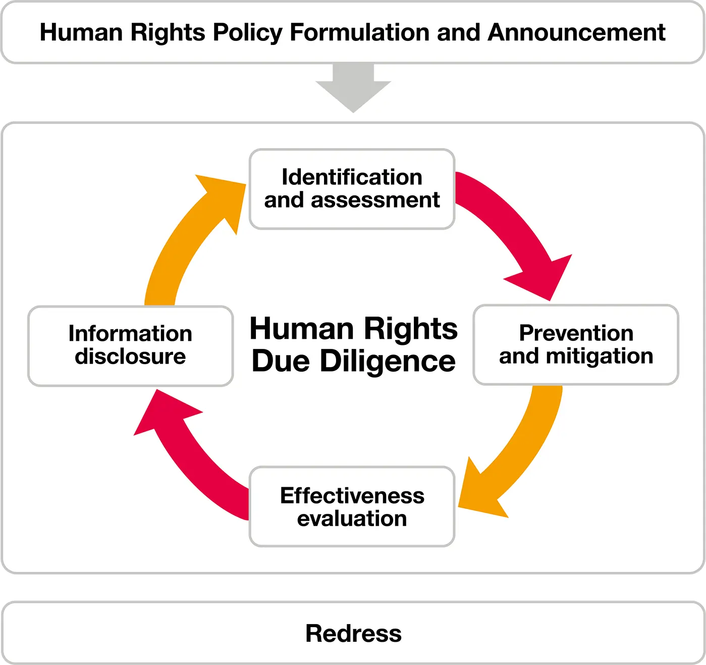 Human Rights Due Diligence Process