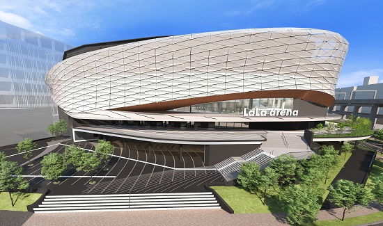ミクシィと三井不動産、収容1万人規模の大型多目的アリーナ 「（仮称）LaLa arena TOKYO-BAY」建築に着手 千葉県船橋市に2024年春開業予定